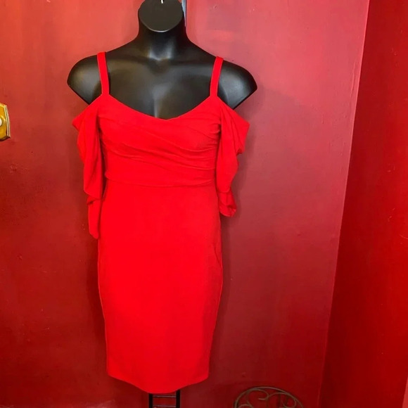 NUDE Pencil Dress Size M - Picture 1 of 5